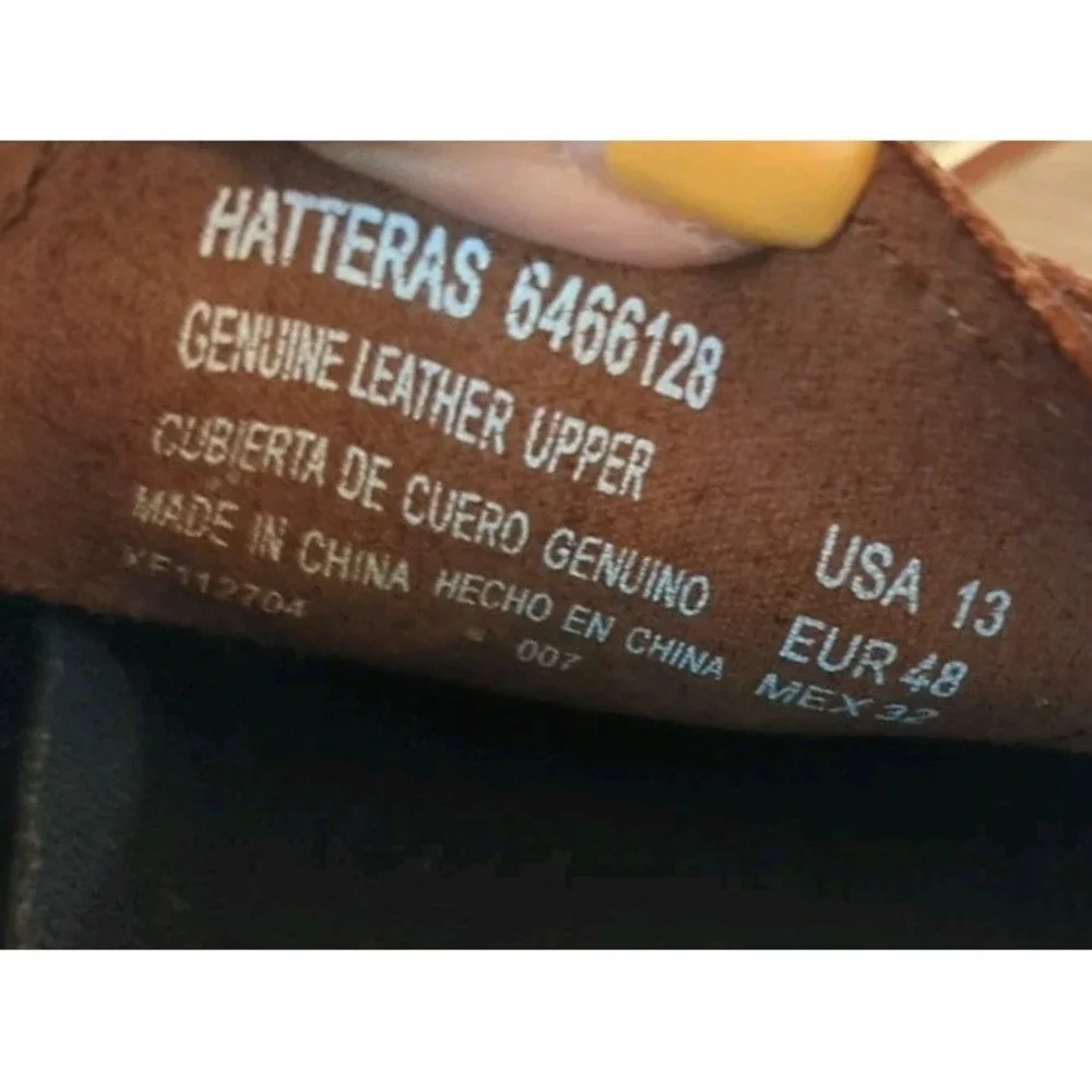 Earth Shoe Mens 13 Leather Brown Boat Loafer Style‎ Hatteras Pre-Owned